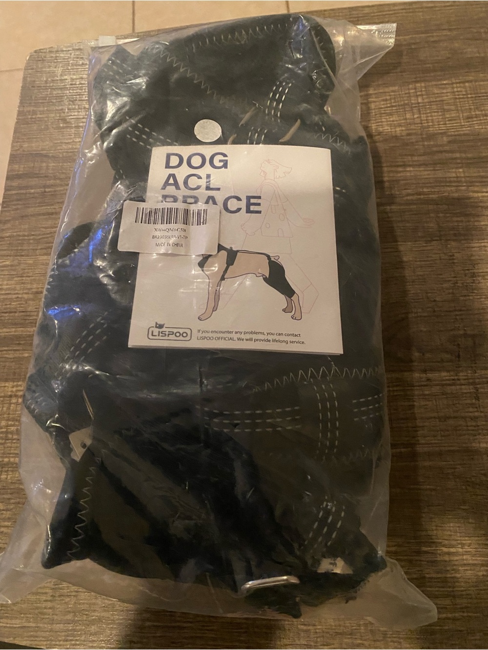 Adjustable Black Rear Support Harness for Dogs - Mobility Aid - Picture 10 of 11